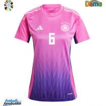 Tyskland Joshua Kimmich #6 Bortedrakt Dame EM 2024 Kortermet